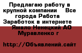 Предлагаю работу в крупной компании  - Все города Работа » Заработок в интернете   . Ямало-Ненецкий АО,Муравленко г.